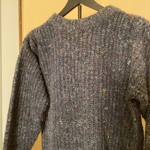 Bloomingdale's Multicolor Speckled Crew Neck Sweater
